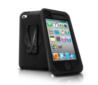 iSkin Touch Duo Silicone Case for iPod Touch 4G in Black Special