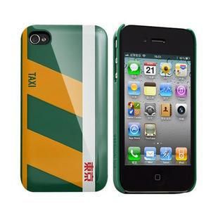 Genuine iPhone 4 4S iro Cover Case Tokyo Taxi Free Screen Protector