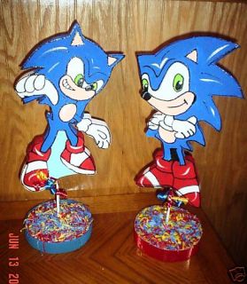 Sonic The Hedgehog Mario Brothers Party Supplies Decor