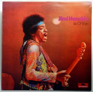 JIMI HENDRIX ISLE OF WIGHT Live LP N Mint (Polydor 2302 016, 1971 UK