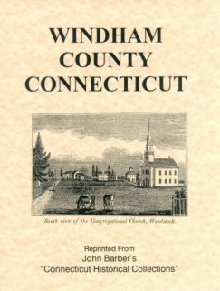 Ct Windham County Barbers 1836 Illust Connecticut History Pomfret