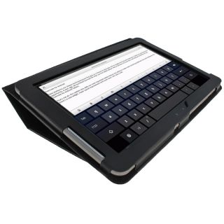 Black Leather Case for Samsung Galaxy Tab 2 10 1 P5100 P5110 WiFi 3G