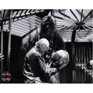 Star Wars Kershner and Chewbacca on Set B w Print