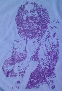Jerry Garcia Grateful Dead Swirl T Shirt Weir Lesh Prpl Med M