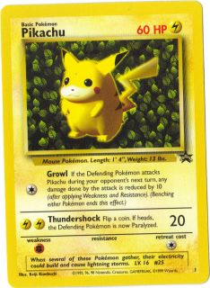 Ivy Pikachu Black Star Promo Card 1 Pokemon RARE Near Mint