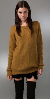 Alexander Wang Mohair Boatneck Sweater