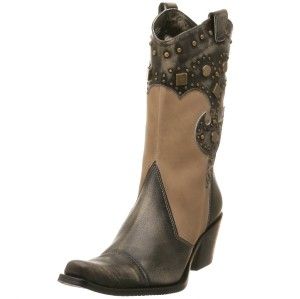 Renee Destin Womens Size 6 5M Beige Leather Western Boots MSRP $170