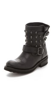 Ash Tess Engineer Boots with Skull Studs