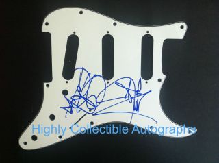 Jedward Signed Guitar Pickguard Autograph John Edward Grimes Planet