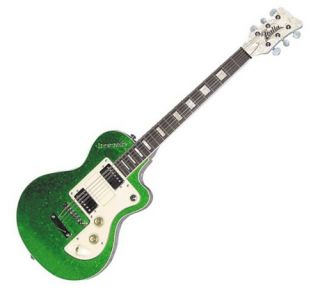 Italia Maranello Classic Green Electric Guitar w Case