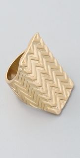 House of Harlow 1960 Textured Wrap Ring