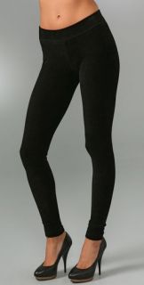 Vince Ribbed Corded Ankle Leggings
