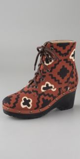 Opening Ceremony Joelle Canvas Clog Booties