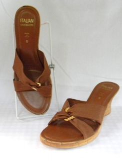 Italian Shoemaker Made in Italy Size 6 Preowned Sandal