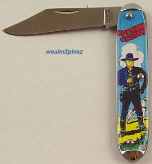Hopalong Cassidy Cowboy Pocket Novelty Jack Knife New