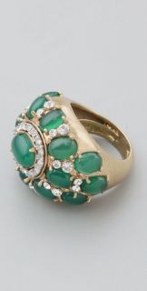 Juicy Couture Green Multi Stone Ring