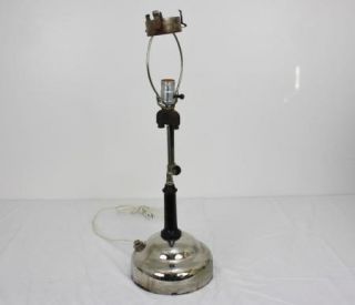  AMERICAN READY LITE GAS LITE TABLE LAMP CONVERTED ELECTRIC WORKS J174