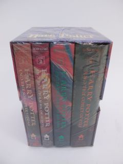 Harry Potter Hardcover Box Set Years 1 4 by JK Rowling