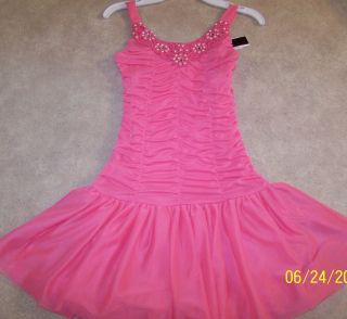 Girl 10 Dress NEW $58 IZ Amy Byer Pink NWT Pearl Edition Fancy Party