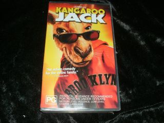 Kangaroo Jack A RARE Find Movie VHS PAL Video