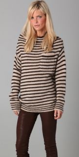 Madewell Striped Mohair Sweater