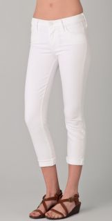 MOTHER High Waist Looker Cropped Jeans