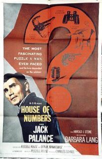 House of Numbers Jack Palance