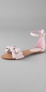 RED Valentino Bow Flat Sandals