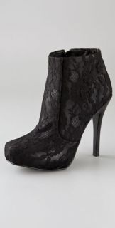 House of Harlow 1960 Leslie Lace Overlay Booties