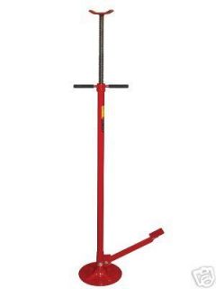 Single Post Jack Stand w Foot Pedal 1 500 lb Capacity