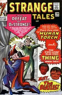 Jack Kirby Strange Tales 130 RARE Production Art Cover