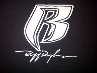 Ruff Ryders RR D Block Jada Hip Hop Urban Black White Why Tee T Shirt