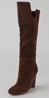 House of Harlow 1960 Sillia Suede Wedge Boots