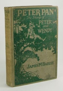Peter Pan and Wendy J M Barrie 1911 Photoplay Edition