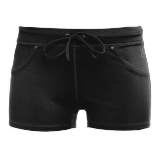 Jaco Womens Juniors Booty Shorts Black Size L
