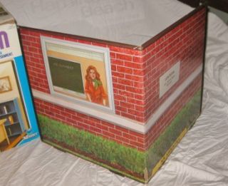 Vintage 1977 The Bionic Woman Jaime Sommers Classroom Playset in