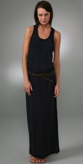 Vince Belted Long Sweater Dress