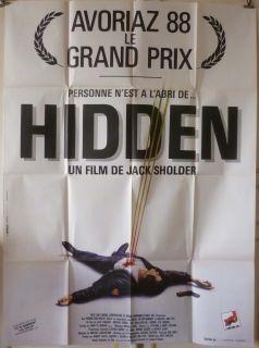 The Hidden 47x63 French 1987 Michael Nouri