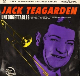 Jack Teagarden Unforgettables NW 5009 UK New World Records LP PS EX VG