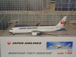 Hogan Wings 400 JAL Japan Airlines B767 300ER JA654J N C Free s H