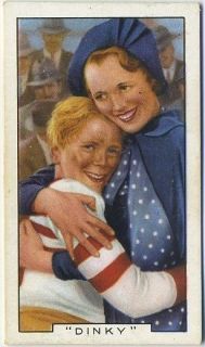 Jackie Cooper Mary Astor 1936 Gallaher Tobacco Card Pictured in Dinky