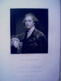 James Posselwhite 1798 1884 Portrait of Sir Wm Jones