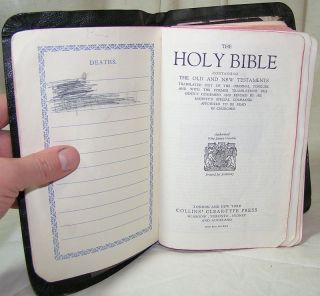 The Holy Bible Collins Clear Type Press Authorized King James Version