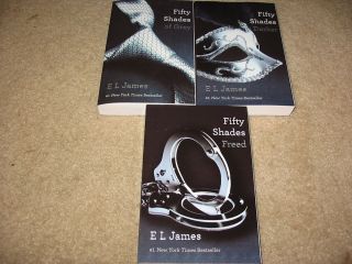  of Gray Paperback Book Series All 3 Books New by E L James