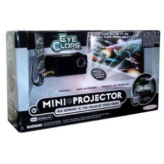 Jakks Pacific Eyeclops Portable Mini LED Projector with Powerful LED