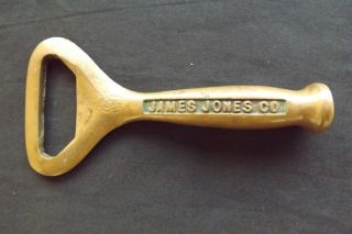 Vintage Brass James Jones Co Bottle Opener Muddler