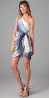 alice + olivia Bree One Shoulder Dress