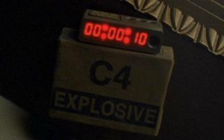 SGA Stargate Atlantis Screen Used Prop C4 Detonator Clock and