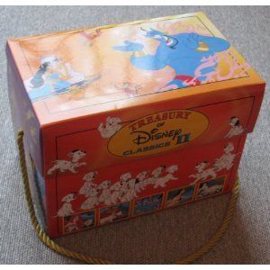  of Disney Classics II Musical Boxed set of 5 Books Aladdin Pocahontas