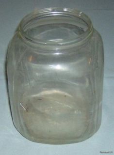 Vintage Hazel Atlas Glass Jar Candy Hoozier 5238